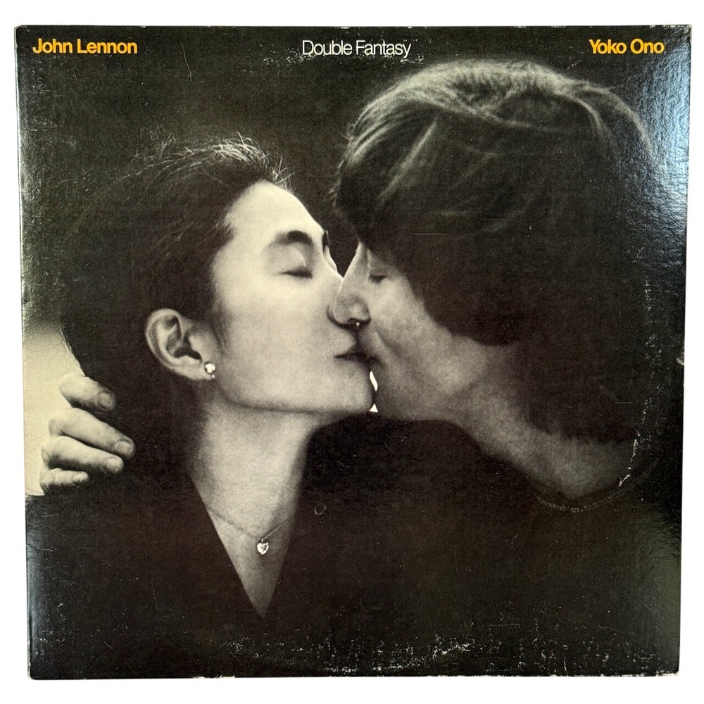 John Lennon Yoko Ono - Double Fantasy Vinyl LP 1980 Geffen GHS-2001 Club VG+